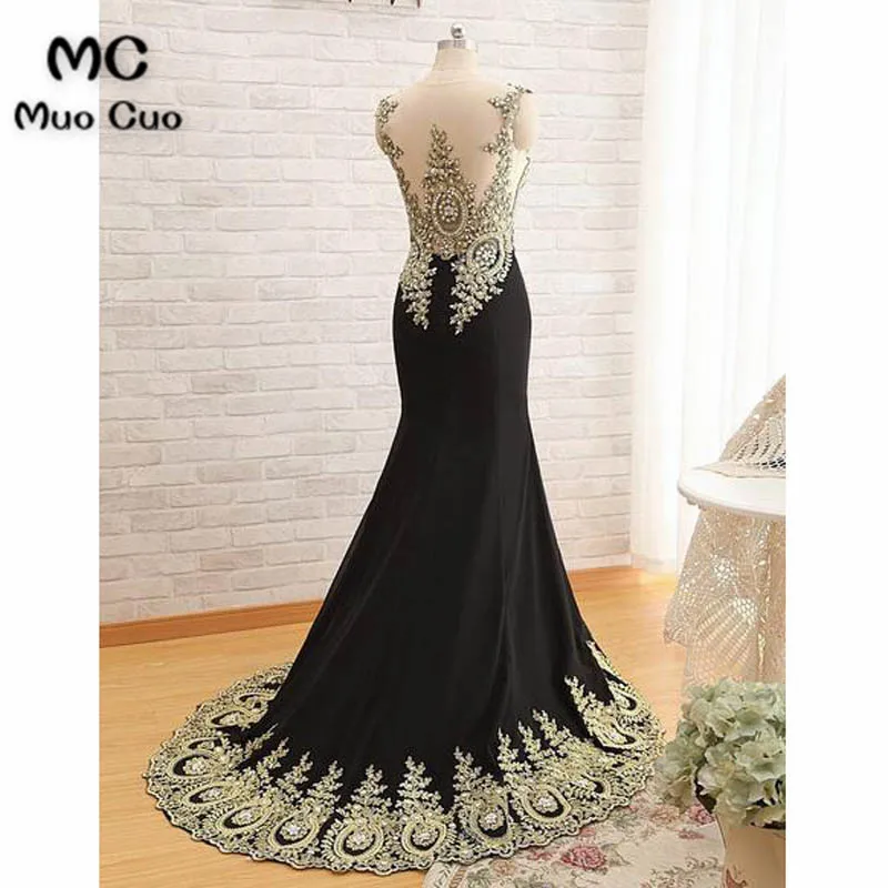 2018 Элегантное Длинное платье для выпускного вечера с аппликацией из бисера