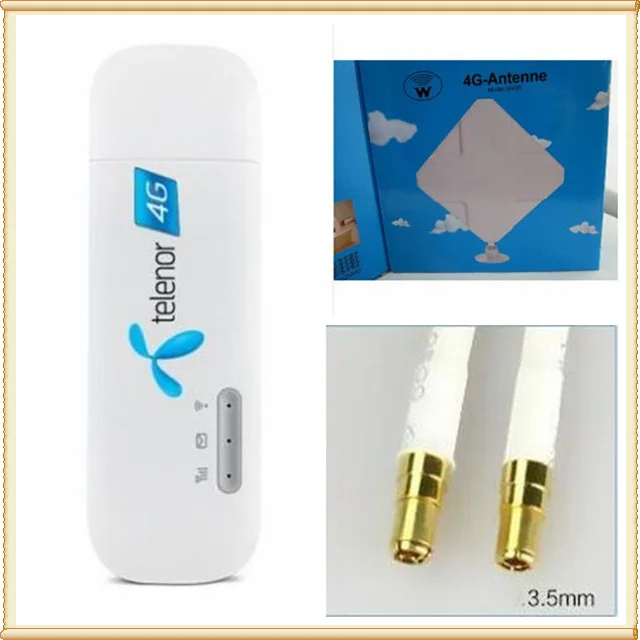 LTE 4G 35GBI external antenna double ts9 connector with E8372h-608 mobile wifi modem | Мобильные телефоны и аксессуары