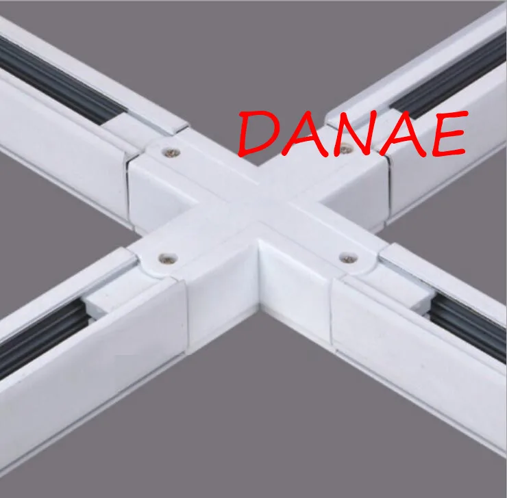 Светодиодный рельс 1 м 3 фазный контур 4 провода алюминиевый Трековый светильник