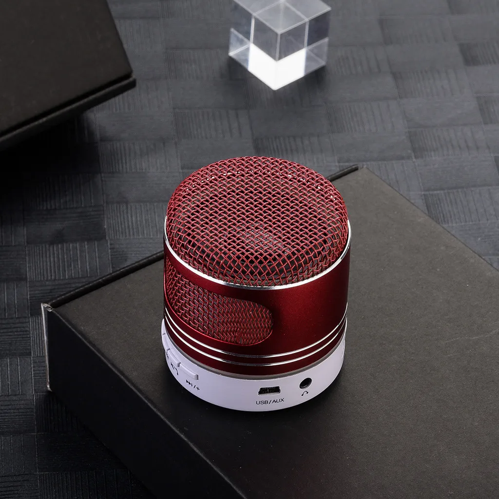 HIPERDEL Мини Bluetooth динамик беспроводной портативный USB СВЕТОДИОДНЫЙ светильник