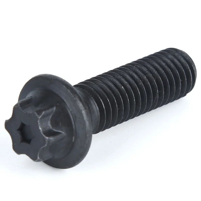 Фланцевые винты с шестигранной головкой 4 шт. M5 M6 Torx комплект фланцевые