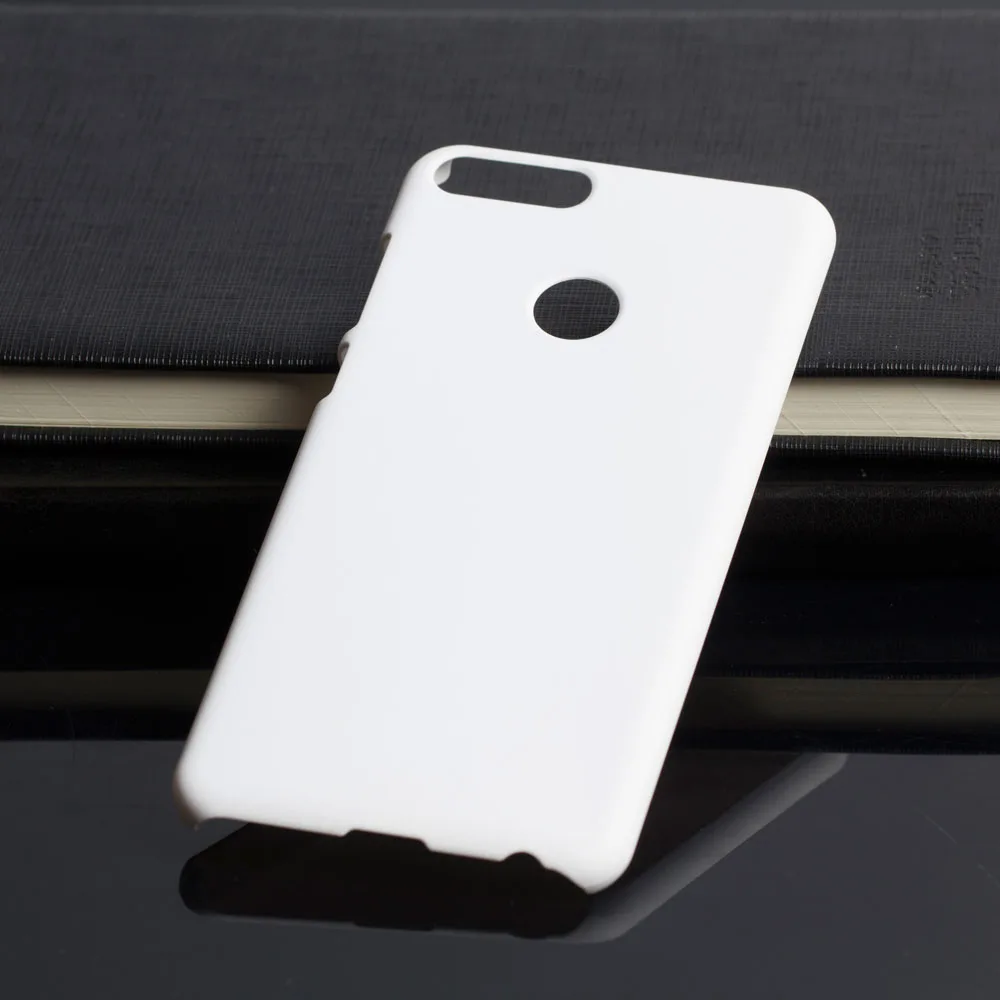 White Матовый пластиковый чехол 5,65 для huawei P Smart чехол для huawei P Smart Nova Lite 2 Enjoy 7S чехол-лента на заднюю панель - Цвет: White