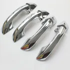 Чехол для наружных дверей Volkswagen GOLF 7 MK7, наклейка-Обложка, хромированные наружные дверные ручки, Накладка для Skoda Octavia A7