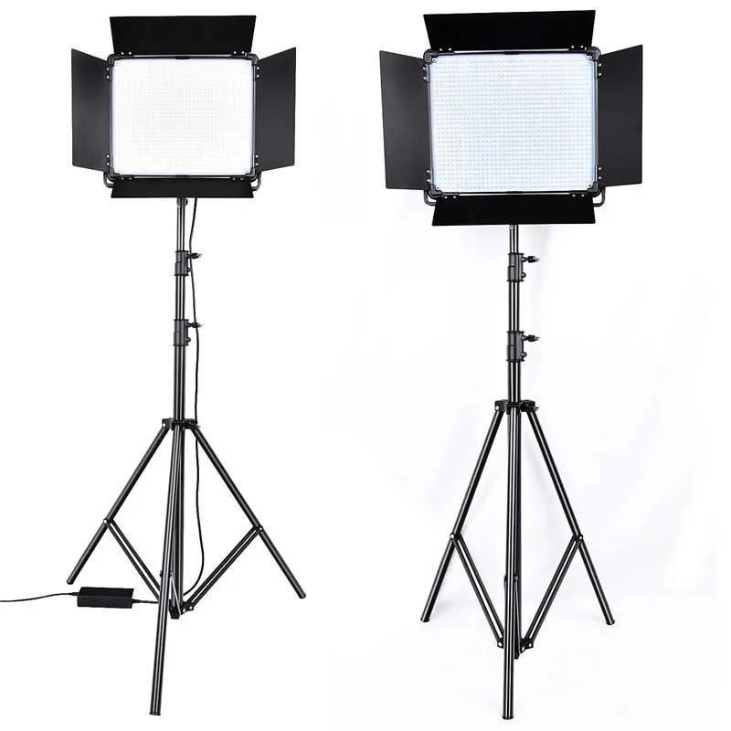 

Yidoblo 1 pc Flat Panel LED Lamp light D-2000II 140W video Multi-color light LED Studio Lighting Photography Super Slim Light