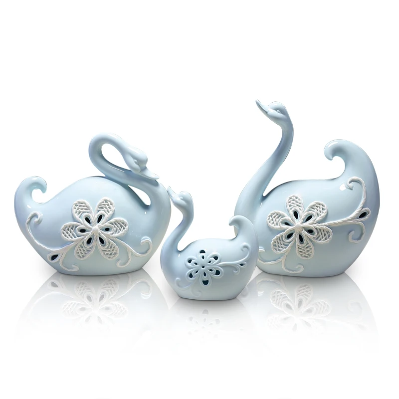 

Living room modern minimalist animal creative swan decoration wedding gift