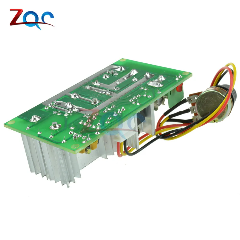DC10-60V DC 10-60 в регулятор скорости двигателя ШИМ регулятор скорости двигателя Переключатель 20A регулятор напряжения тока модуль привода высокой мощности