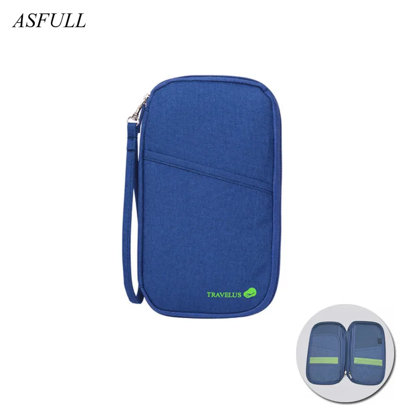 ASFULL заграничного паспорта крышка кошелек многофункциональный кредитной карты