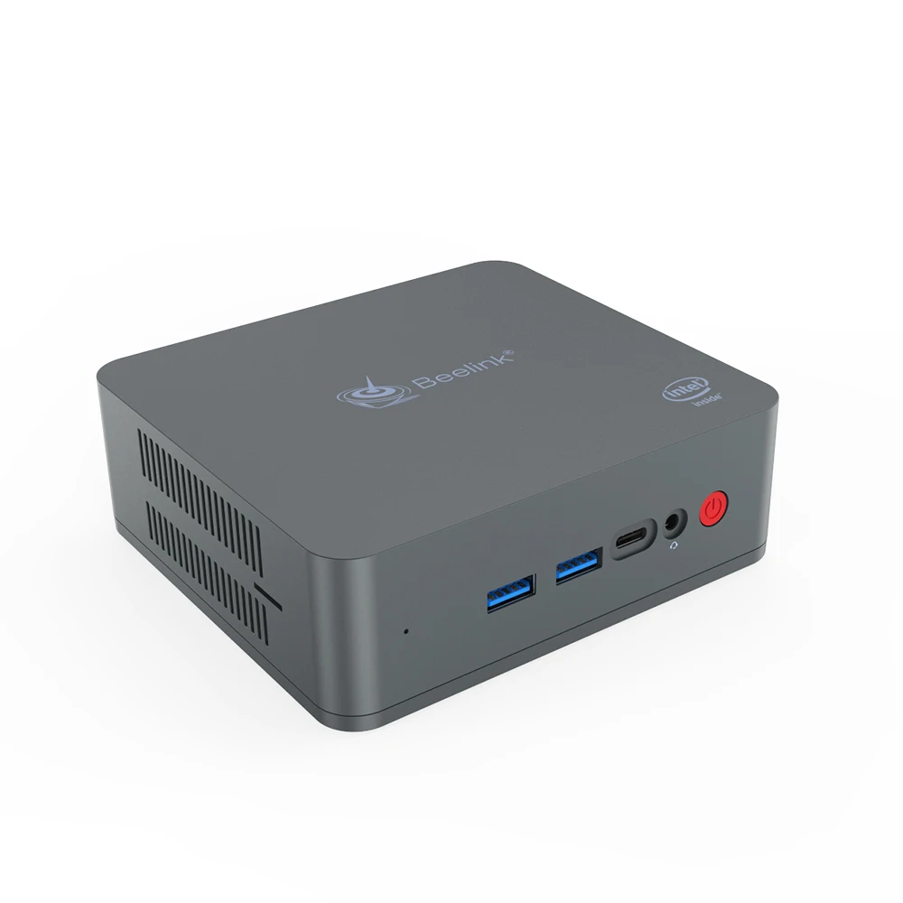Мини-ПК Beelink U55 i3-5005U 8GB 256GB SSD Dual CoreB HD Graphic 1000M LAN 5G wifi bluetooth 4,0 MINI PC USB3.0 Поддержка Windows