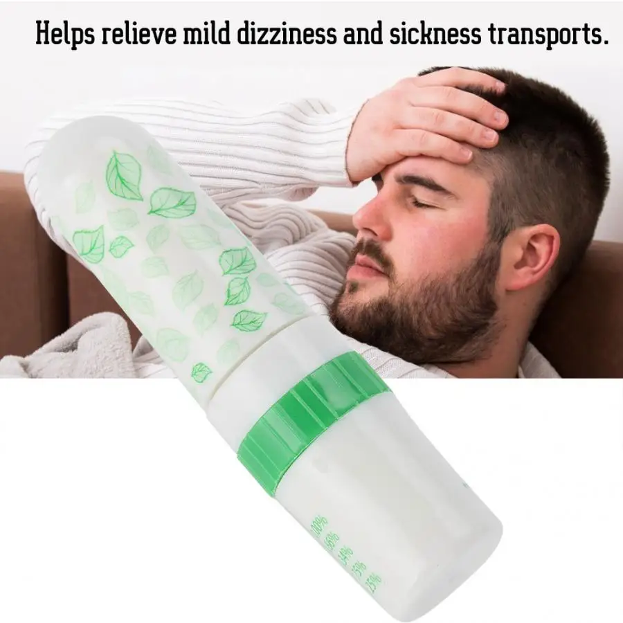 Портативные контейнеры для носовых ингаляторов мята перечной ментоловое масло облегчение головокружения Лечение носа ухаживающий расслабляющий массаж