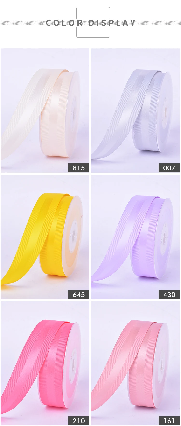 Атласная лента YAMA Grosgrain Edge 9 16 25 38 мм 100 ярдов и 3/" 5/8" " 1,5" дюймов для платья «сделай сам» бант для волос вечерние ленты для свадьбы