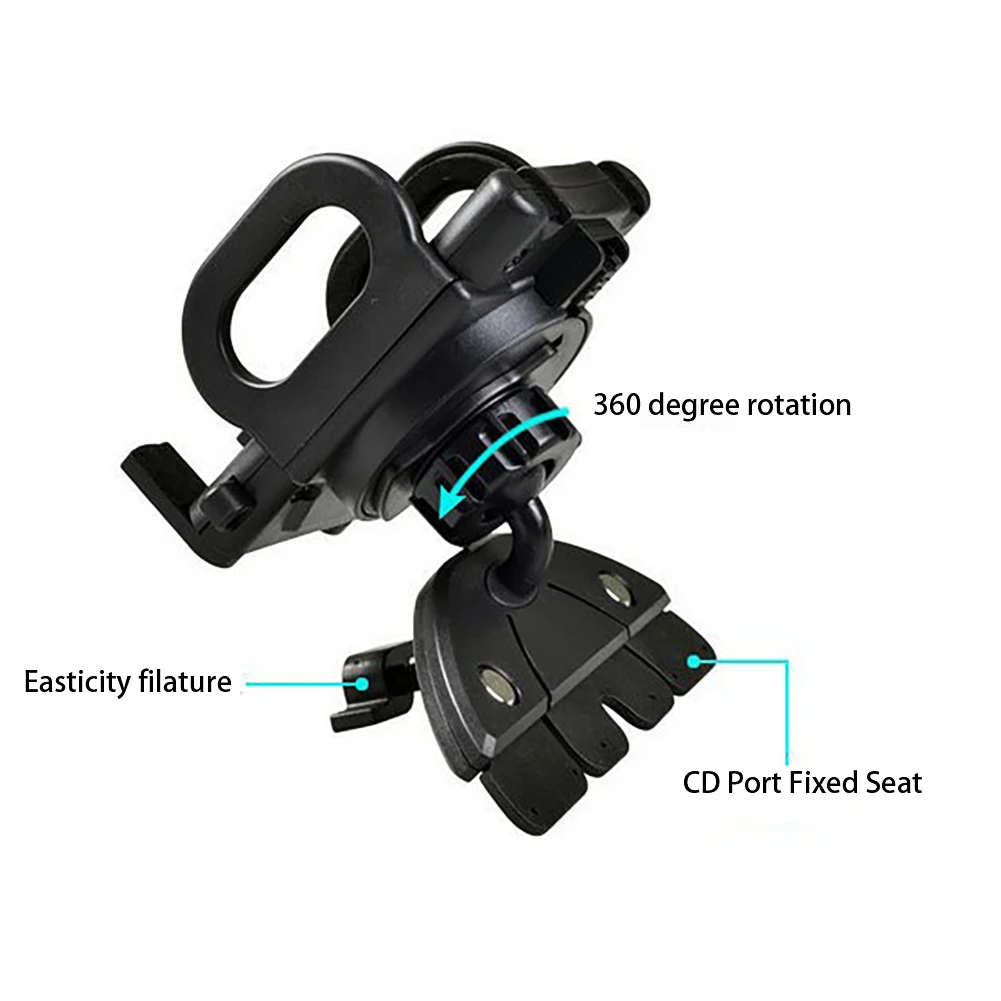 Универсальный автомобильный держатель-подставка для CD-дисков планшетов GPS