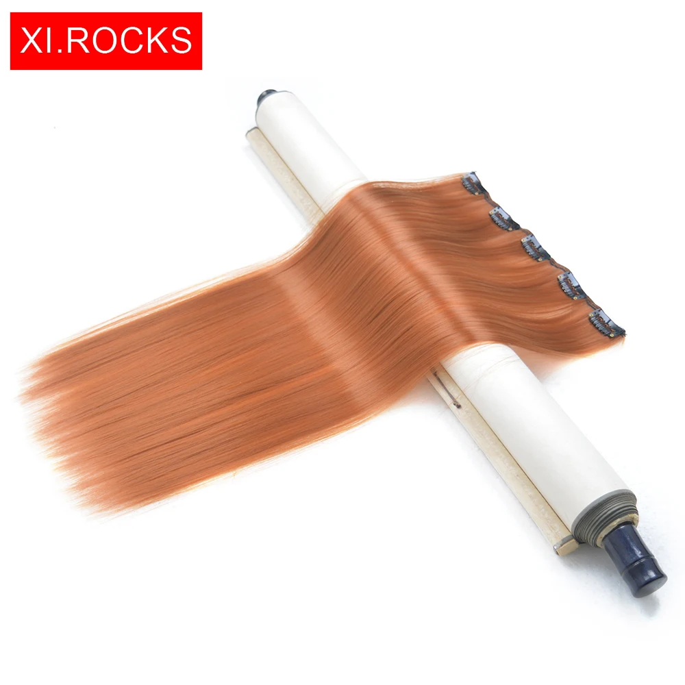 Синтетический женский парик WJLZ5050 3 упаковки Xi.Rocks прямые накладные волосы на