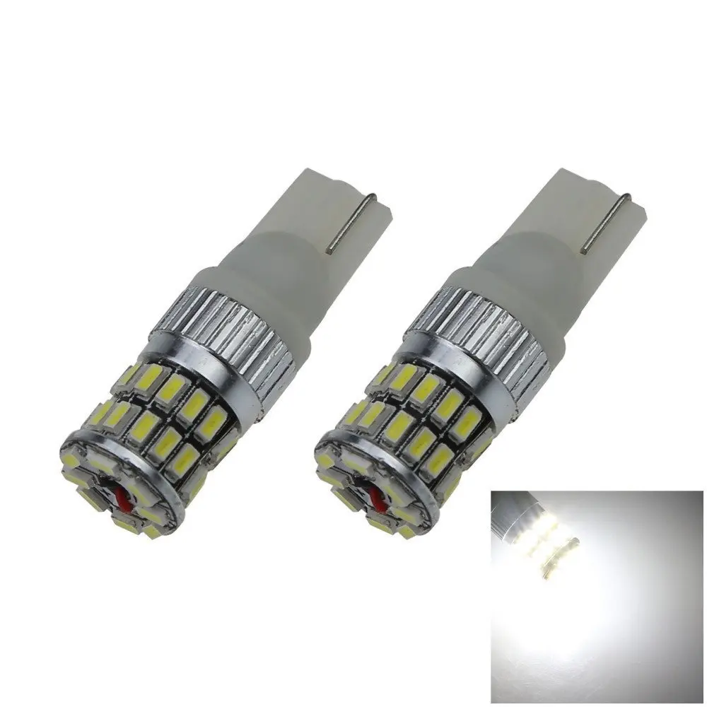 

4 шт., светодиодные лампы T10 W5W 194 36 Вт SMD 3014