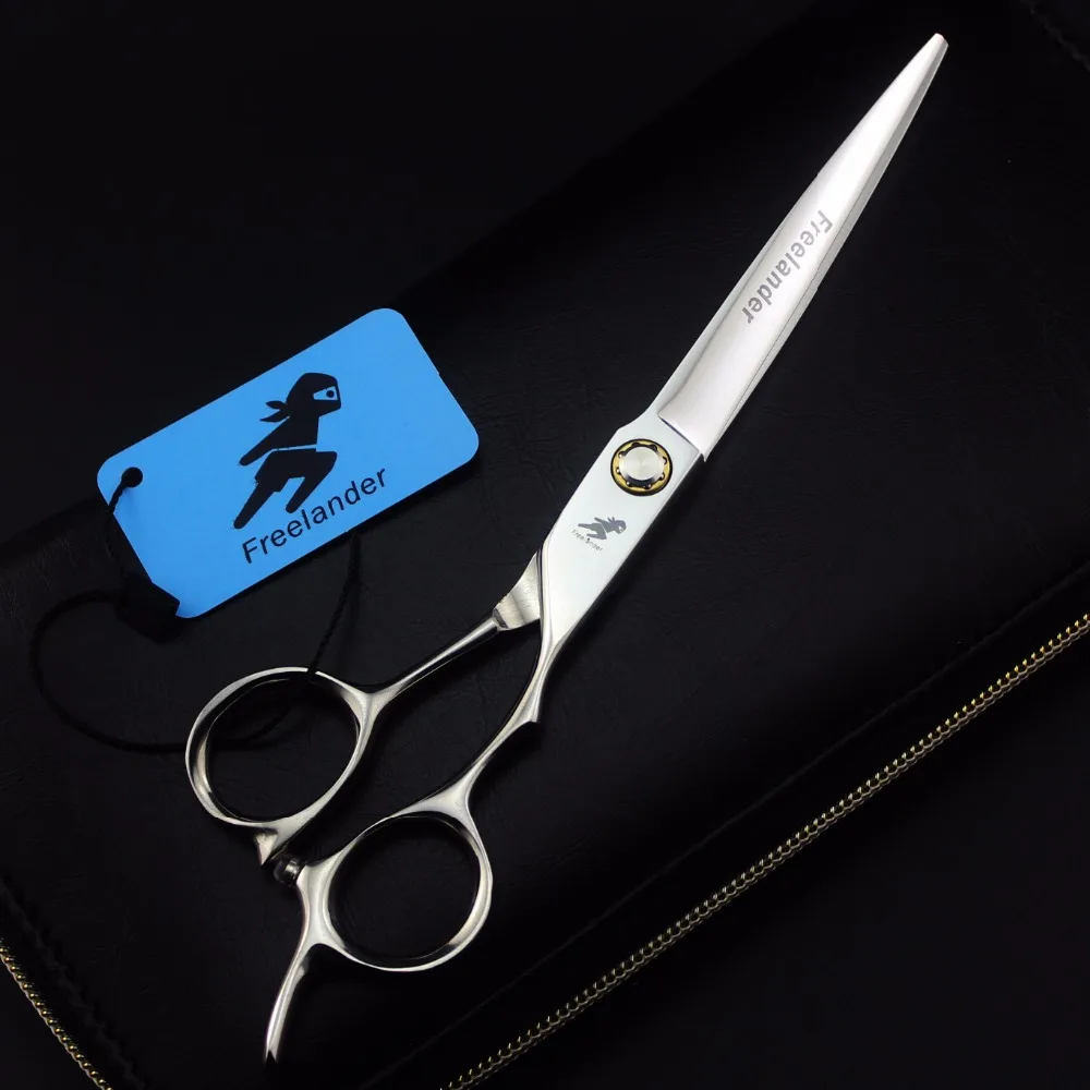 

Freelander 7" Japan 440c bearing screw pet cutting scissors for pet grooming scissors