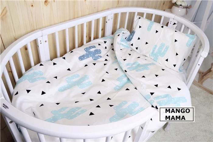 Комплект постельного белья для детей из 2 предметов пододеяльник наволочка 100%