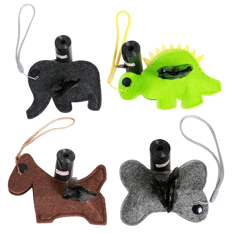 Корм для питомцев собаки мешки дозаторы мусора мусорные держатель переноски