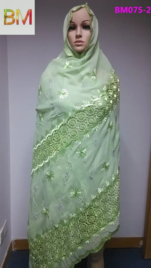 Королевский синий шарф! Новинка африканские шарфы 2019 мусульманский женский шарф