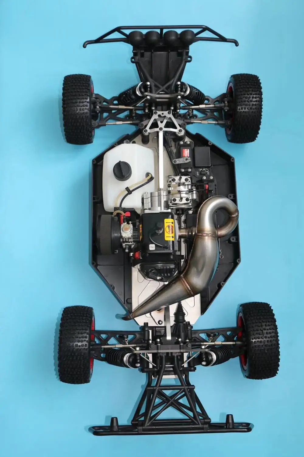 Мощная выхлопная труба из нержавеющей стали для Losi 5ive-T V1.0 V2.0 Rovan LT DTT 1/5 rc car gas |
