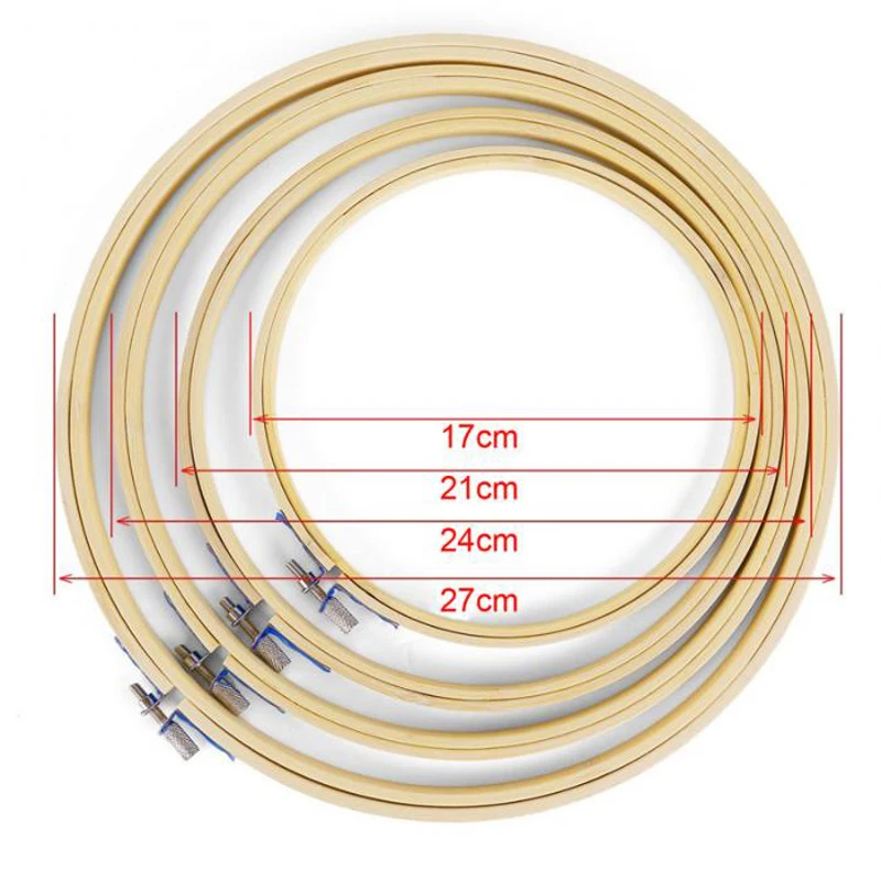 8 см мини Вышивка бамбуковые обручи китайские крестиком рамки Rround маленькие