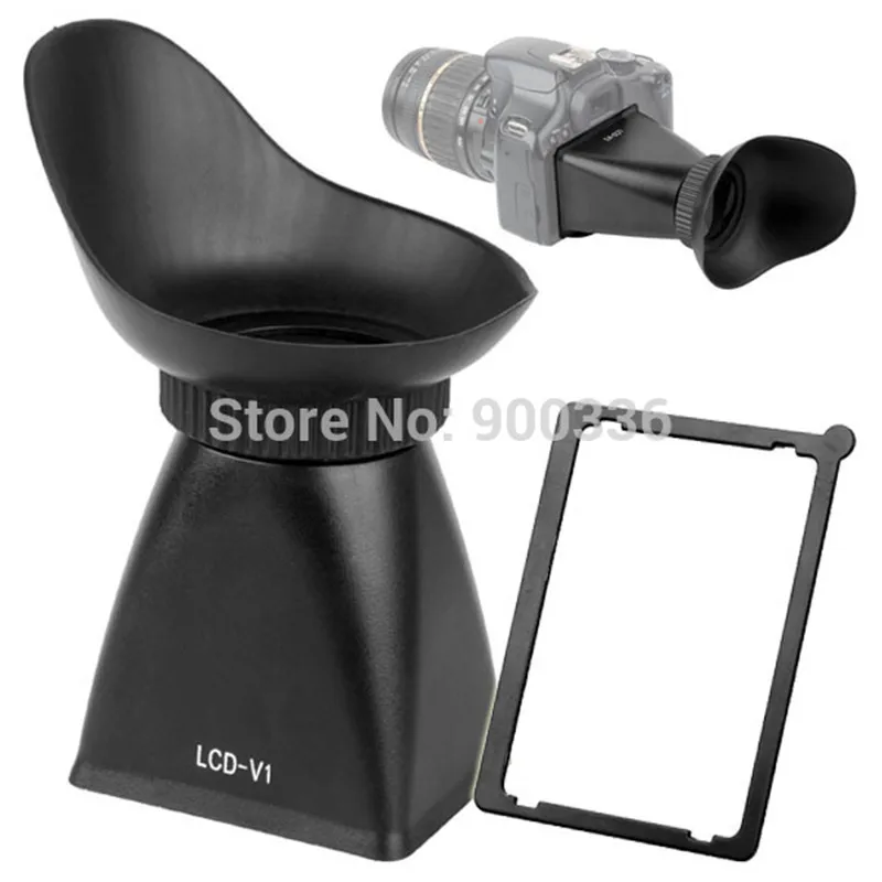 ЖК видоискатель V1 2.8X 3 0 &quot для Canon 5DII 7D 500D Nikon D700 D800 DSL|viewfinder magnifier|for canonviewfinder lcd v1 |