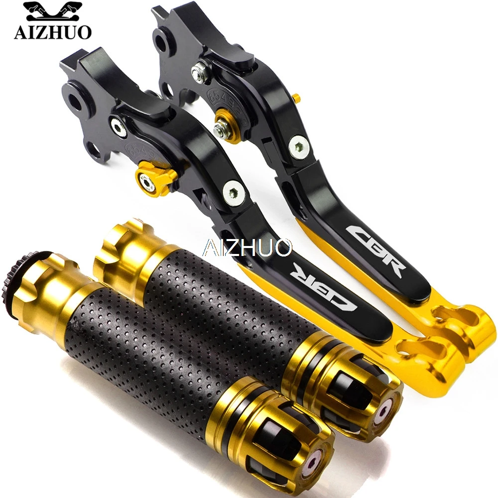 Золотой Для HONDA CBR 600 CBR600 F2, F3, F4, F4i 1991-2007 1992 1993 1994 мотоцикла тормозной рычаг сцепления Выдвижная рукоятка руля - Цвет: Золотой