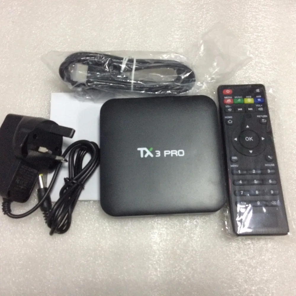 [TX3 Pro] Android 7 1 Smart tv box Amlogic S905x четырехъядерный медиаплеер 2 4G WIFI 4K * 2K HD 1GB 8GB