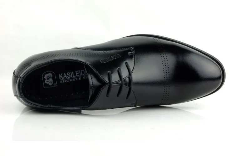 Free Shipping Italian Leather Shoes Authentic Men Business Suits Recreational Shoe Breathable | Обувь