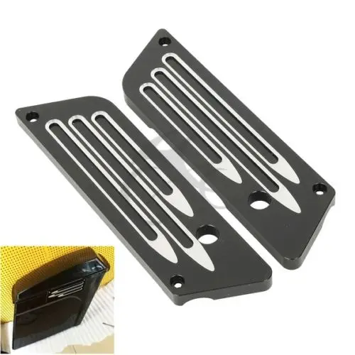 TCMT Black Motorcycle Saddlebag Latch Cover For Harley Davidson Touring FLH FLT Electra Street Glide Road King 93-13
TCMT Black Motorcycle Saddlebag Latch Cover For Harley Davidson Touring FLH FLT Electra Street Glide Road King 93-13