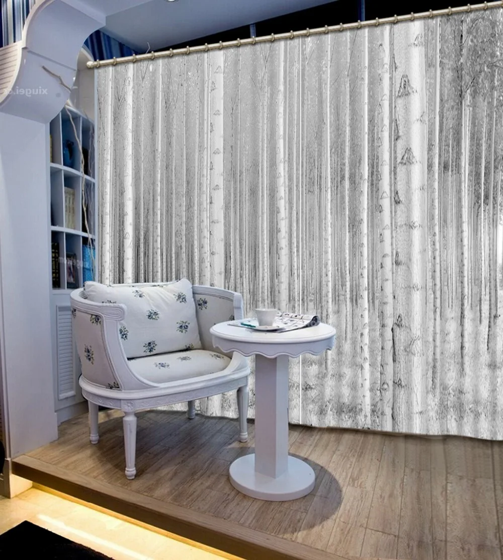3D занавески классические оконные в европейском стиле для гостиной дизайнерские