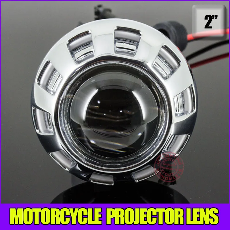 2.0 inch Авто Motorcyle Проектор объектив с hid ксеноновые фары дальнего и ближнего света