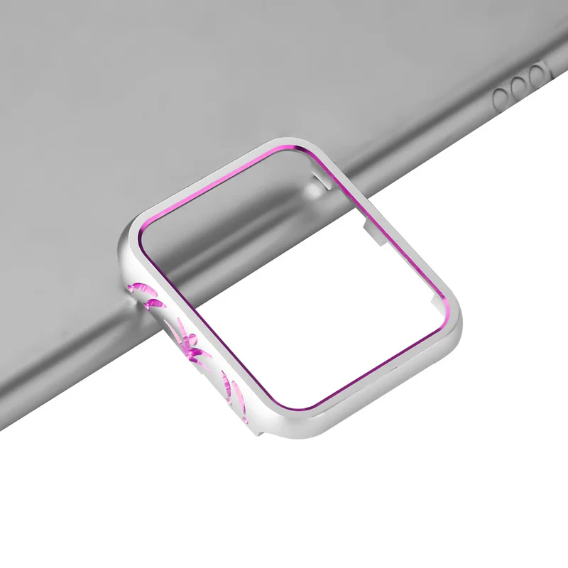 Защитный чехол для часов Apple Watch 38 мм 42 серия 1 2 3 Роскошный алюминиевый кейс