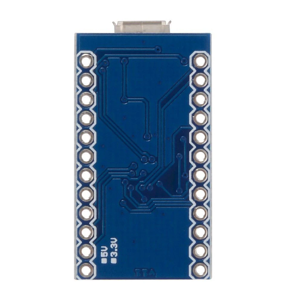 Плата Pro Micro Mini ATMEGA32U4 5 в 16 МГц модуль платы с 2 рядным штырьком для Arduino Leonardo TE