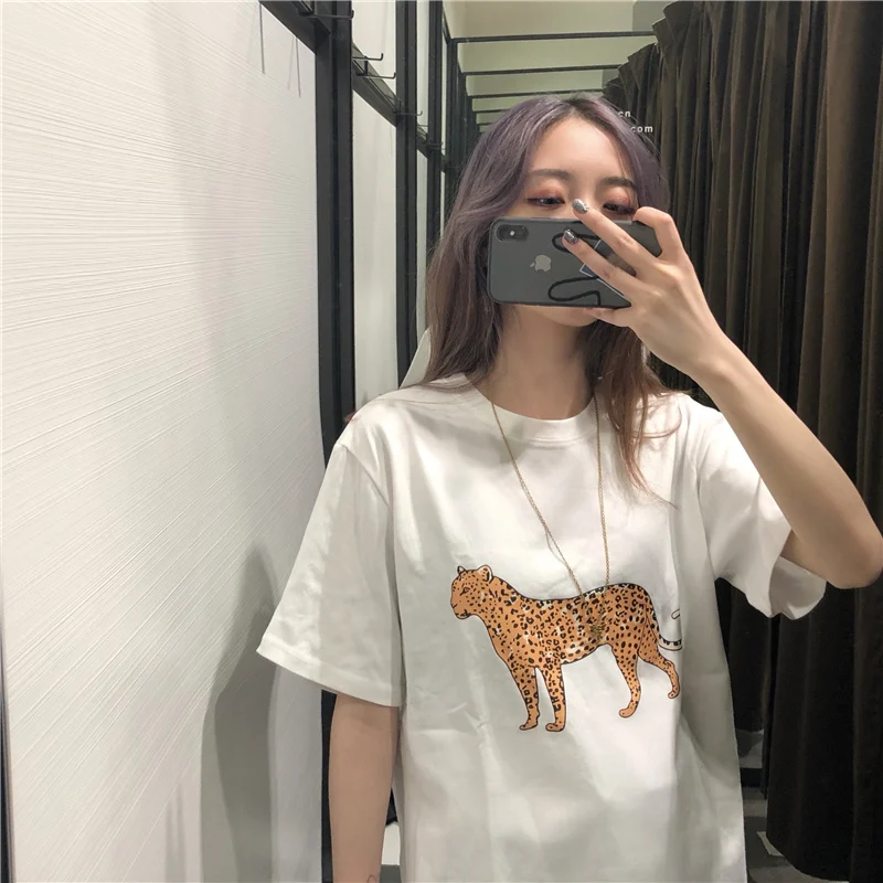 Топы с короткими рукавами и футболки для женщин футболка девочек 2019 новая