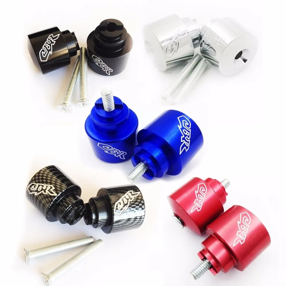 Наконечники велосипедного руля для Honda CBR 125 250 300 500 600 600F 600RR 900RR 929RR 954RR 1000RR 1100XX GL1800 VFR 800 грипса на руль заглушки для руля