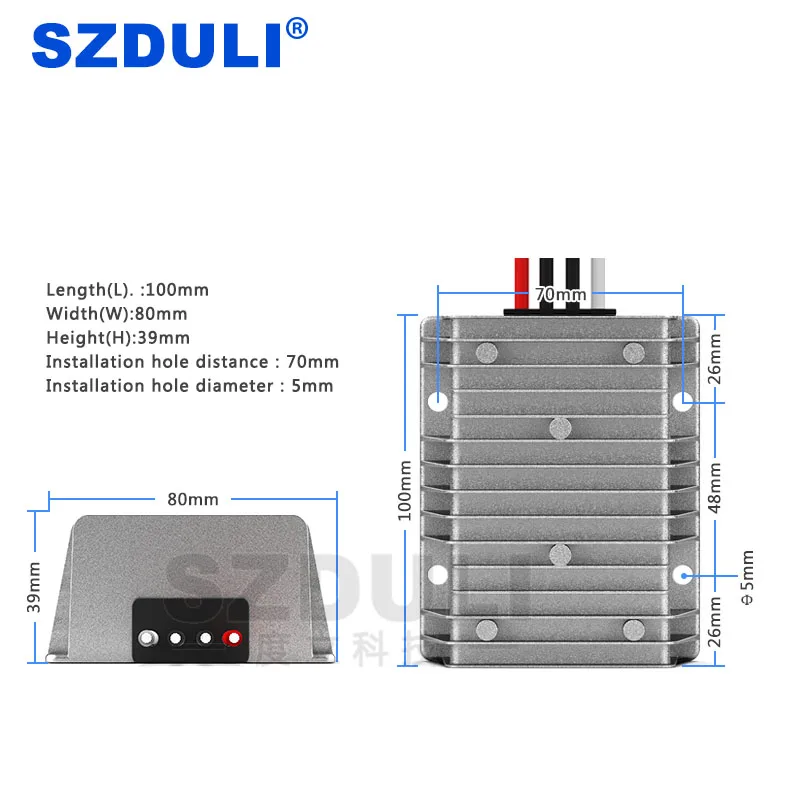 

12V to 28V 15A DC boost power transformer 12V to 28V vehicle power transformer module converter CE RoHS waterproof