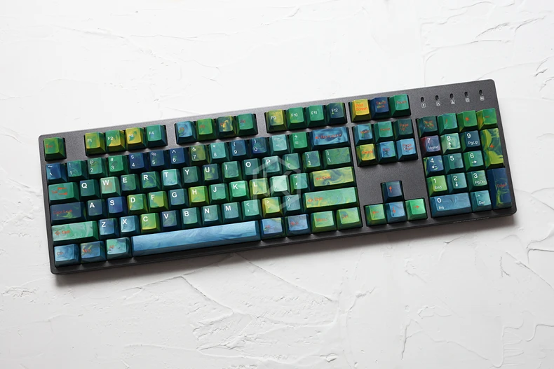 Taihao кубический abs двойной съемные брелки для diy игровой механической клавиатуры