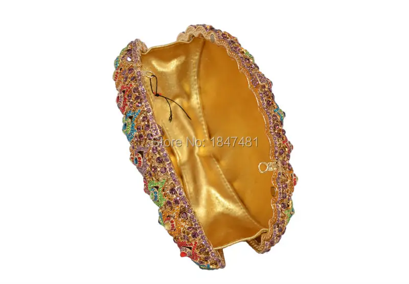 Сглаза узор с украшением в виде кристаллов сумка Роскошные Стразы для женщин