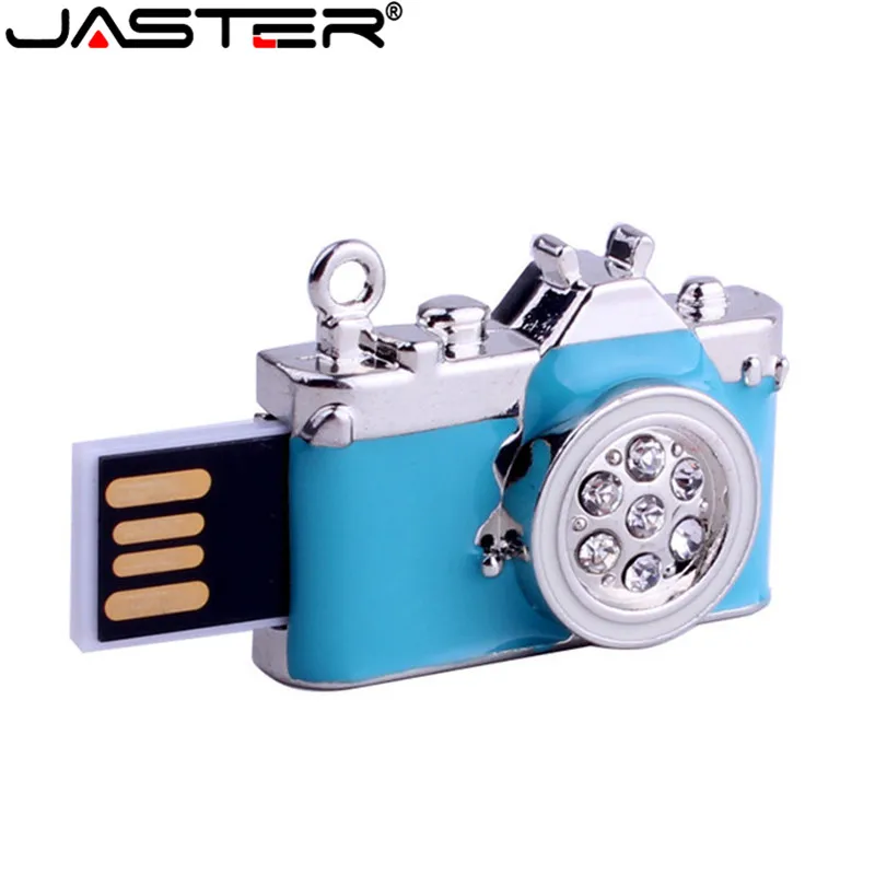JASTER камеры модели Diamond Кристальный usb флэш-накопитель металлический флеш-накопитель penrive 4 GB 8 GB 16 GB 32 GB U диск