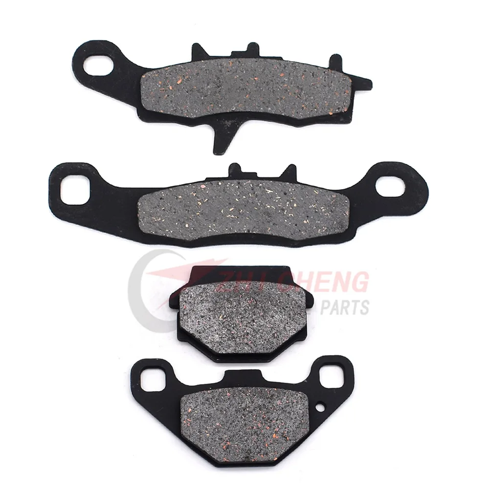 

For Kawasaki KL 250 KL250 1997 KL250 J1-J3 Stockman 2000-2002 KLX Super Sherpa KLX250 1998 Motorcycle Front Rear Brake Pads