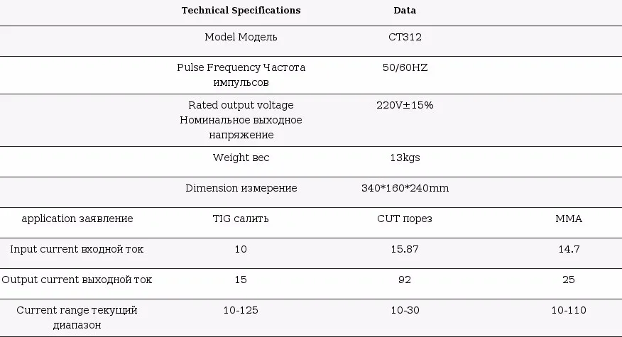 220V Singlel напряжение 3 в 1 Многофункциональный сварочный аппарат Tosense TIG дуговой сварочный аппарат плазменной резки CT312 с бесплатным аксессуаром