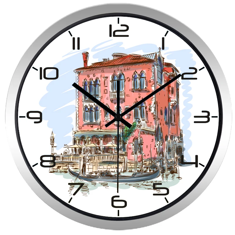Венецианский дом настенные часы европейский домашний декор брендовые