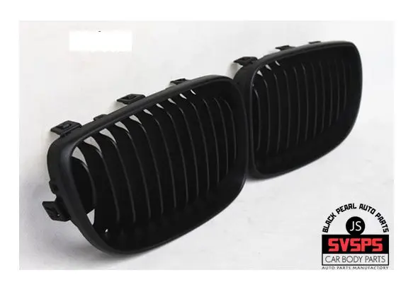 High Quality Tuning Front Middle Grille ABS Single Slat Style Two Color Options For BMW 1-series E82 E87 E88 2008-2011 Year | Автомобили и