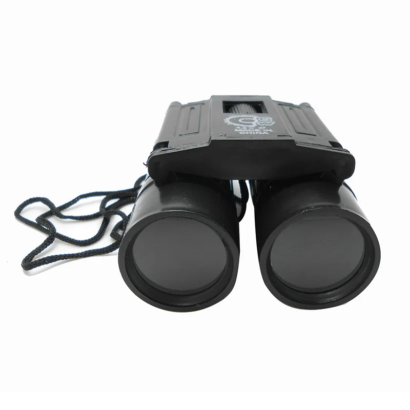 Детские развивающие игрушки телескоп черный цвет открытый безделушка с шеей