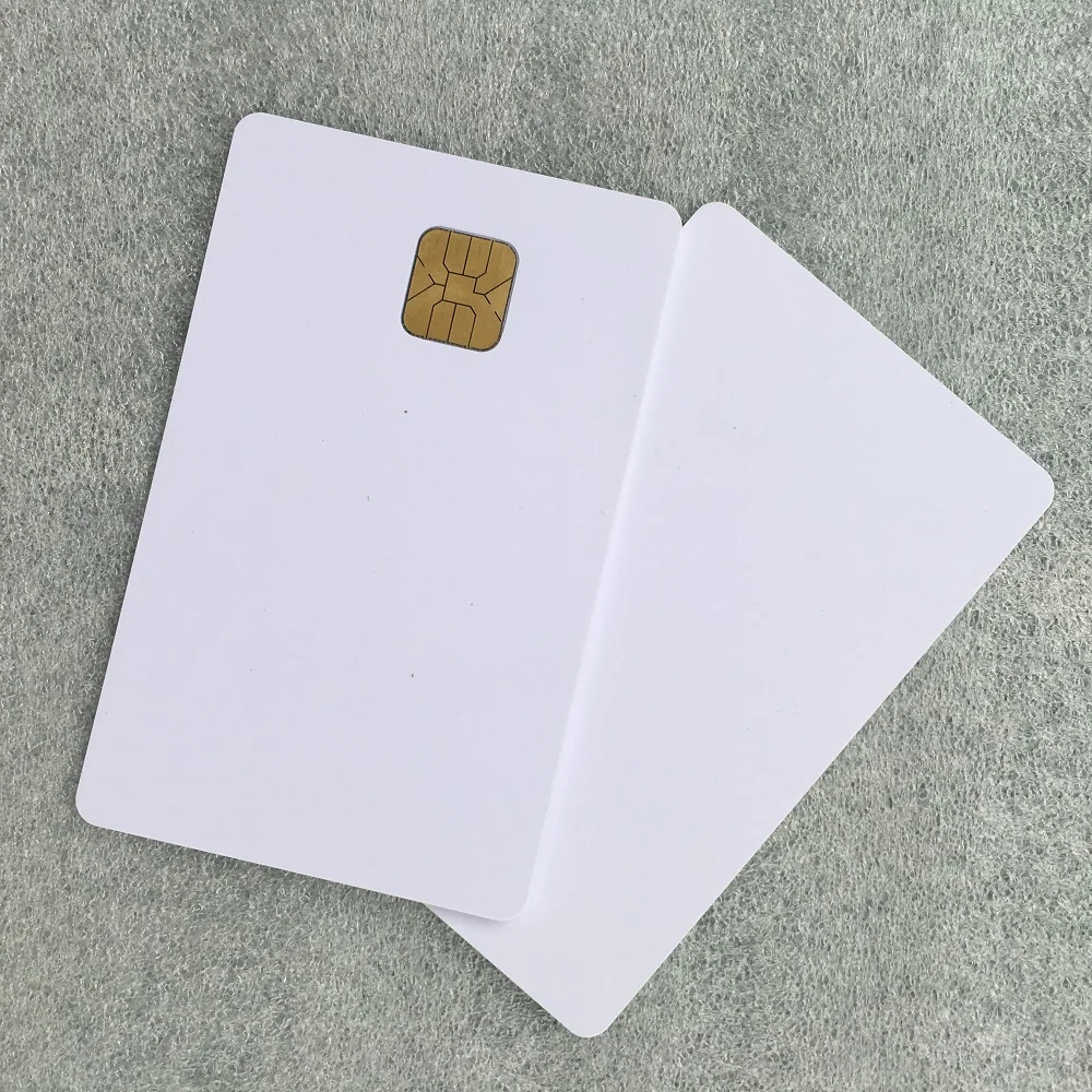 wholesale 1000pcs iso7816 Contact memory smart card AT88SC1604-09PT PVC IC card