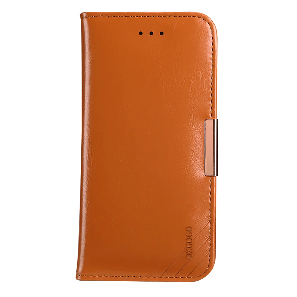 Brown Для iPhone X 8 Plus чехол KALAIDENG чехол из натуральной кожи для iPhone 10 7 Plus чехол на магните задняя крышка чехол для карт для iPhone 5 SE - Цвет: Brown