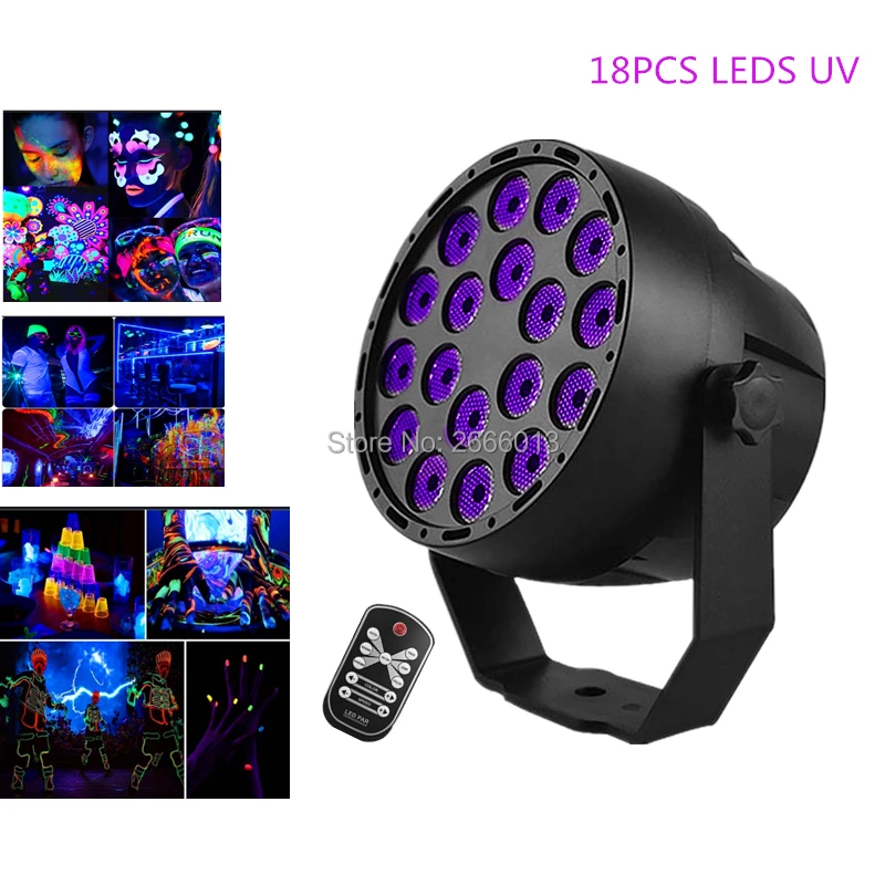 Беспроводной пульт дистанционного управления светодиодный COB Par свет 30 Вт RGB+ UV COB светодиодный сценический свет для вечерние дискотеки свадебный декоративный светодиодный настенный светодиодный светильник