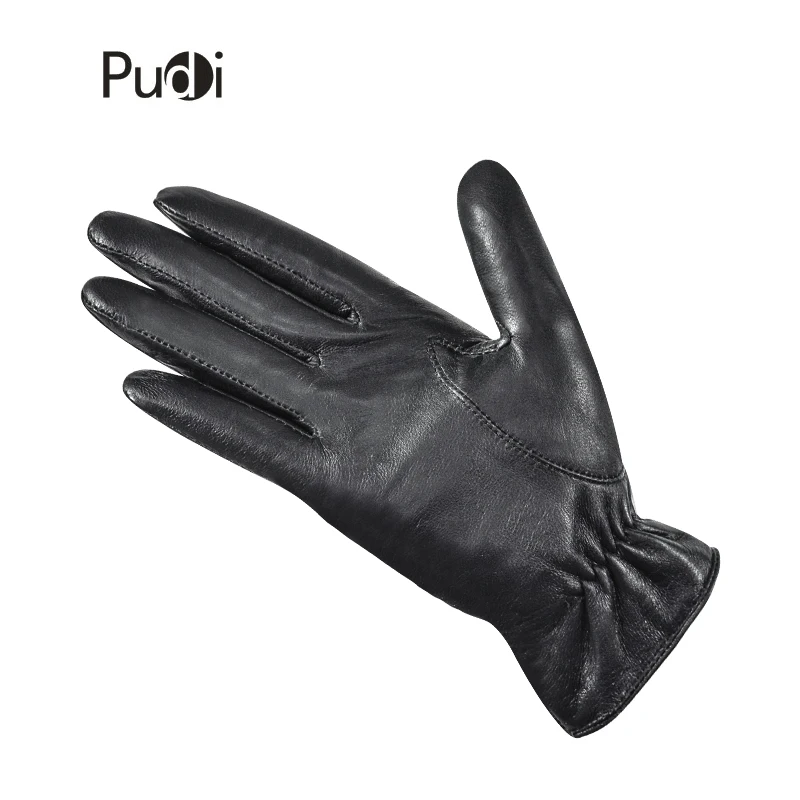 PUDI GL838 женские перчатки из натуральной овечьей кожи с норковым мехом новые модные