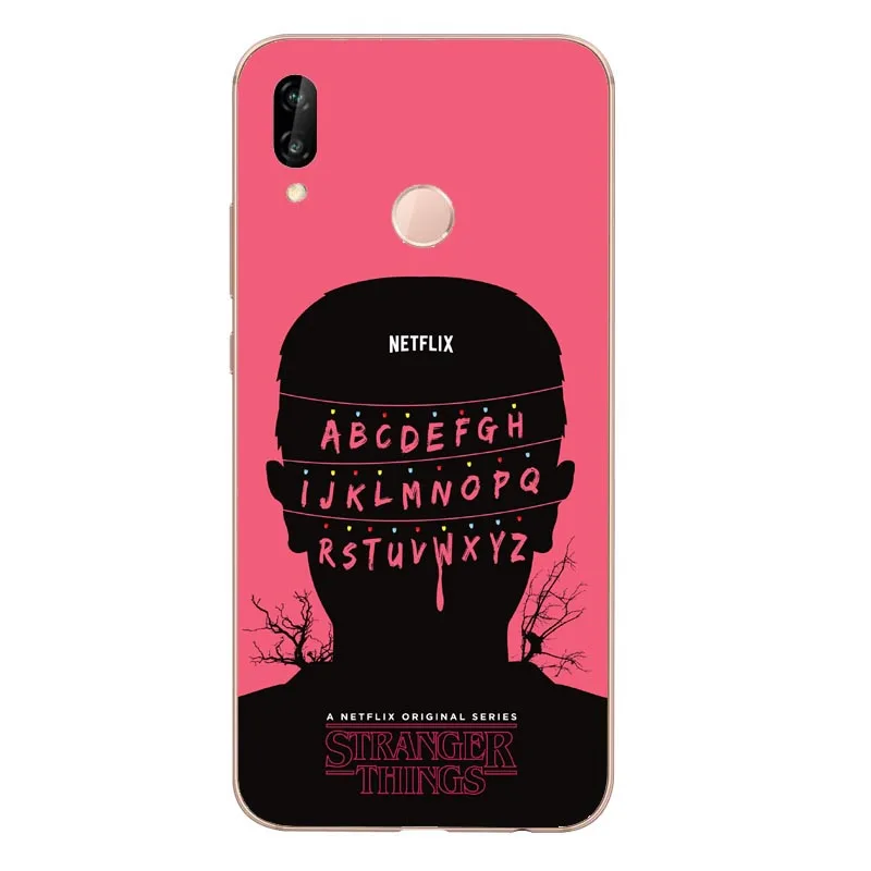 Мягкий Силиконовый ТПУ чехол для телефона tv Stranger Things для huawei mate 30 P8L P20L P20LITE P30 mate 8 9 10 mate 20Por RS - Цвет: TPU