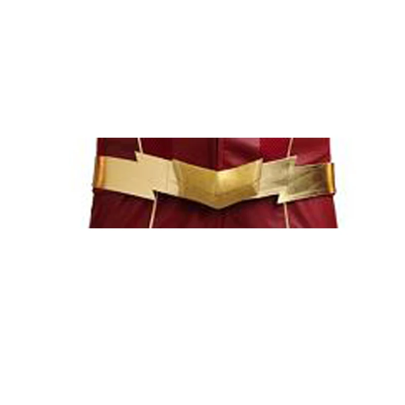 Belt Флэш сезон 4 Барри Аллен костюмы для косплея кожаная куртка брюки маска Хэллоуин Вечерние наряды реквизит индивидуальный заказ - Цвет: Belt