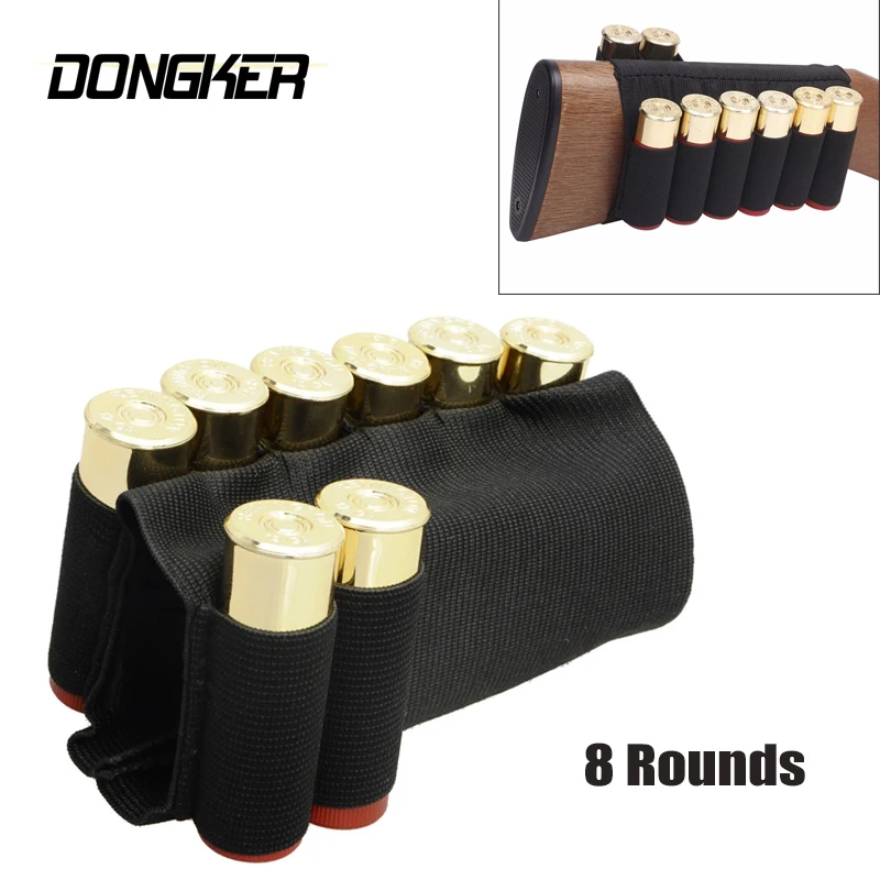 Страйкбольная сумка с 8 патронами тактическая на пуговицах эластичный патронташ